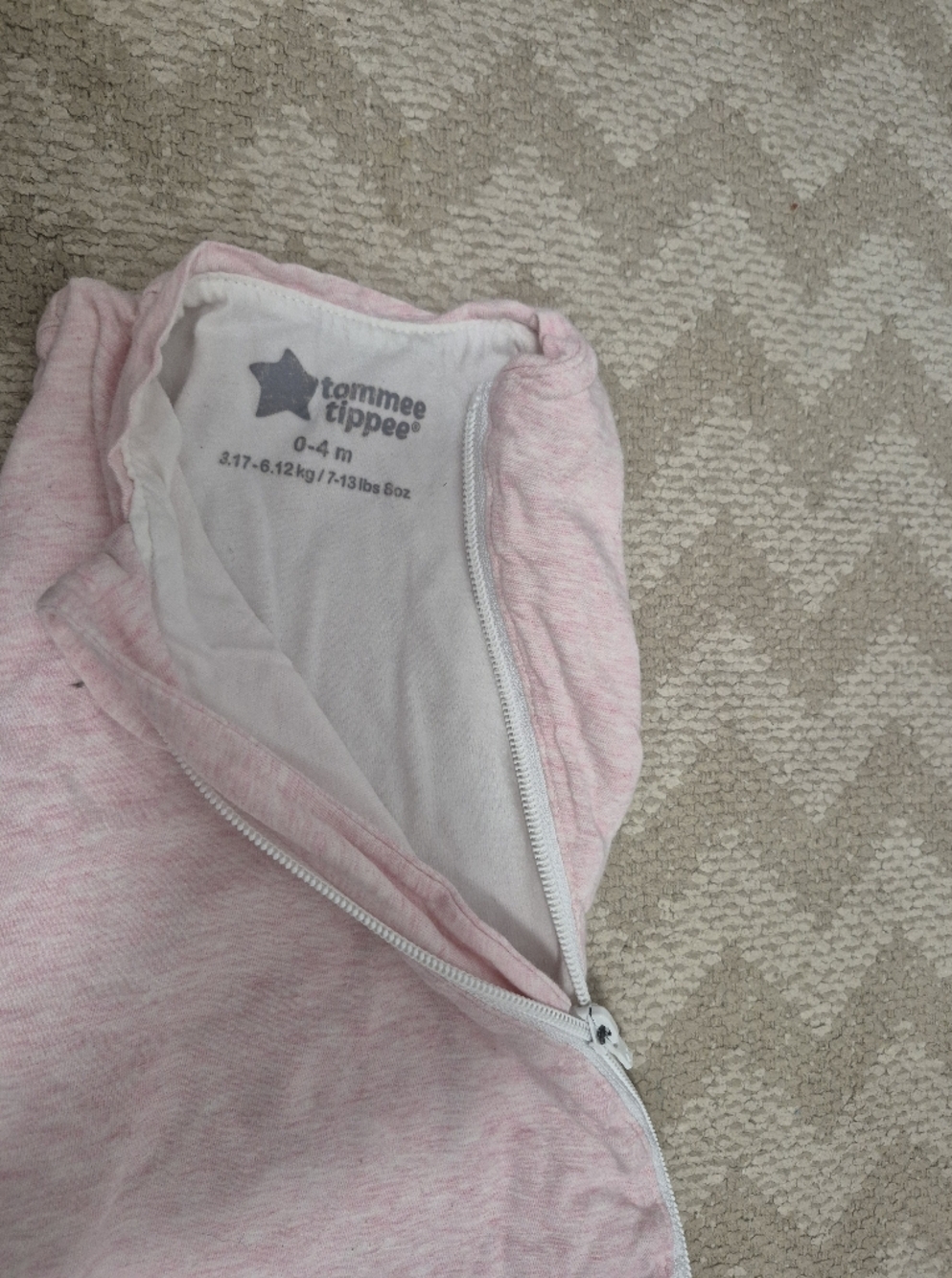 *5/$25* 0-4 Months Pink Tomme Tippe Sleepsack